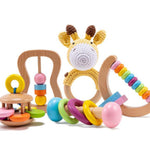 Flag Village Baby Educational Toy Molar Teether Gift Box