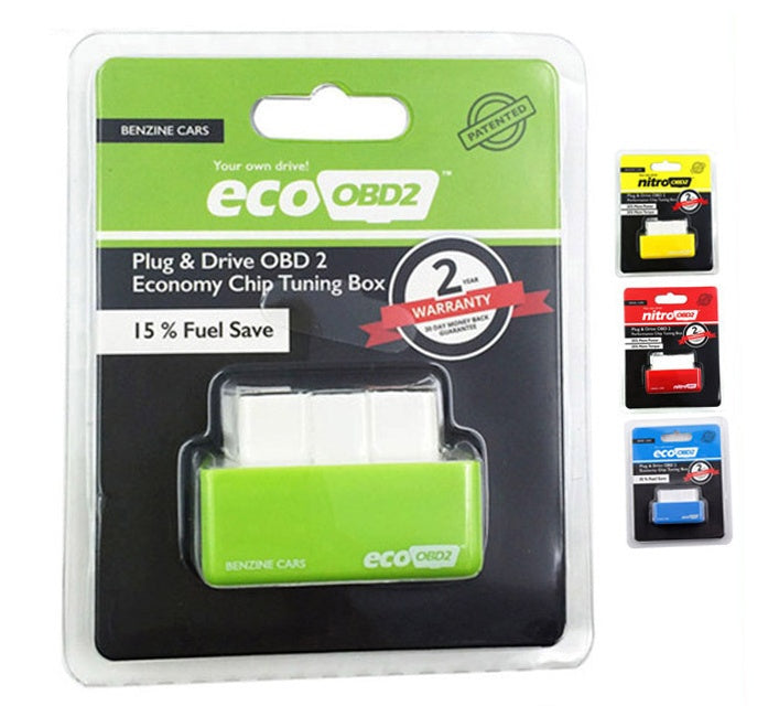 Flag Village Auto Tools Plug And Play ECOOBD2 Gasoline Car Fuel Economy ECO OBD2 Driver