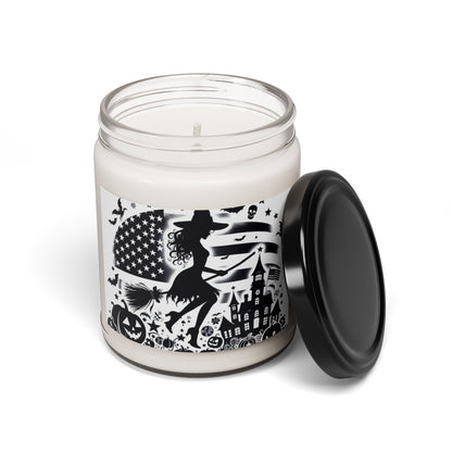 Flag Village Halloween Pretty Witch Scented Soy Candle, 9oz HW0031