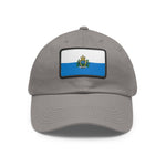 Flag Village San Marino Flag Hat Cap with Leather Patch