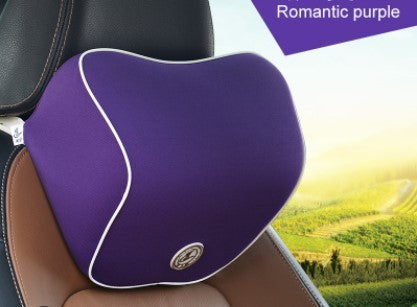 Flag Village Auto Tools Car Memory Cotton Lumbar Suit Pillow Back Pad Waist Car Interior Seat Four Seasons Universal New Slow Rebound
