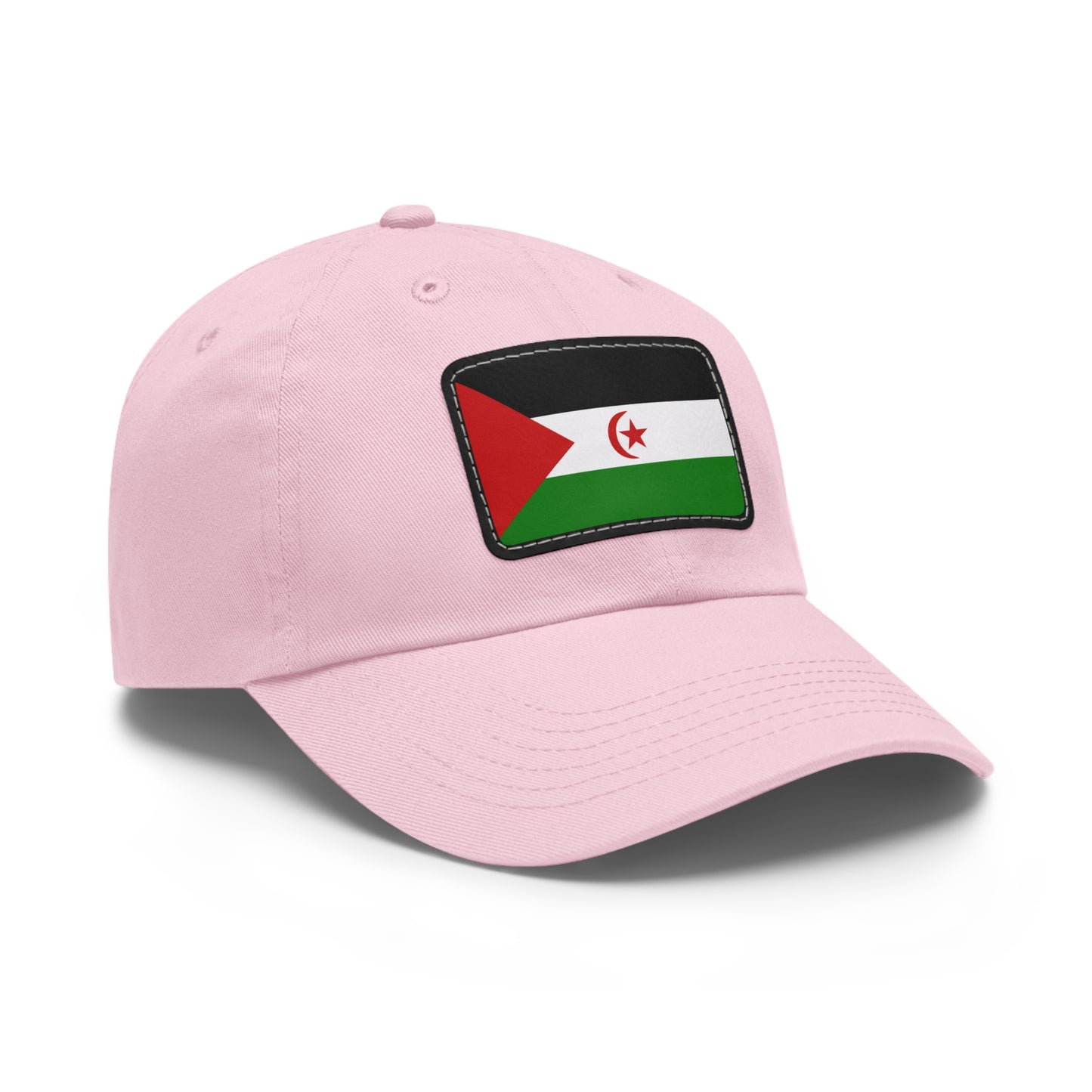 Flag Village Western Sahara Flag Hat Cap with Leather Patch