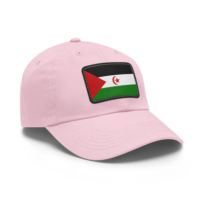 Flag Village Western Sahara Flag Hat Cap with Leather Patch