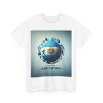 Flag Village Argentina Sporting Flag T-SHIRT Heavy Cotton Tee ARG0003