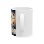 Flag Village New Zealand Sporting Flag Ceramic Coffee Mug 11oz