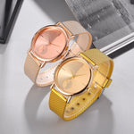 Flag Village Compatible with Apple, Hot Fashion Simple Style New Ladies Hook Buckle Alloy Watches Women Wristwatch Quartz Female Clock Gifts Relogios Feminino