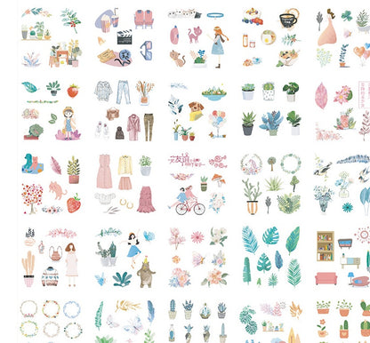 Flag Village Gift box set sticker