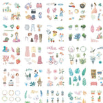 Flag Village Gift box set sticker