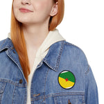 Flag Village Guiana(French Guiana) Flag Embroidery Iron-On Patches