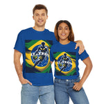 Flag Village Brazil Sporting Flag T-SHIRT Heavy Cotton Tee BRA0014