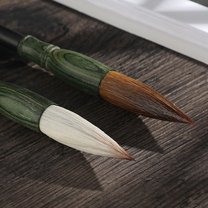 Flag Village Chinese Calligraphy Painting Brushes Set 3 Pieces In A Gift Box