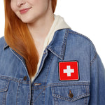 Flag Village Switzerland Flag Embroidery Iron-On Patches