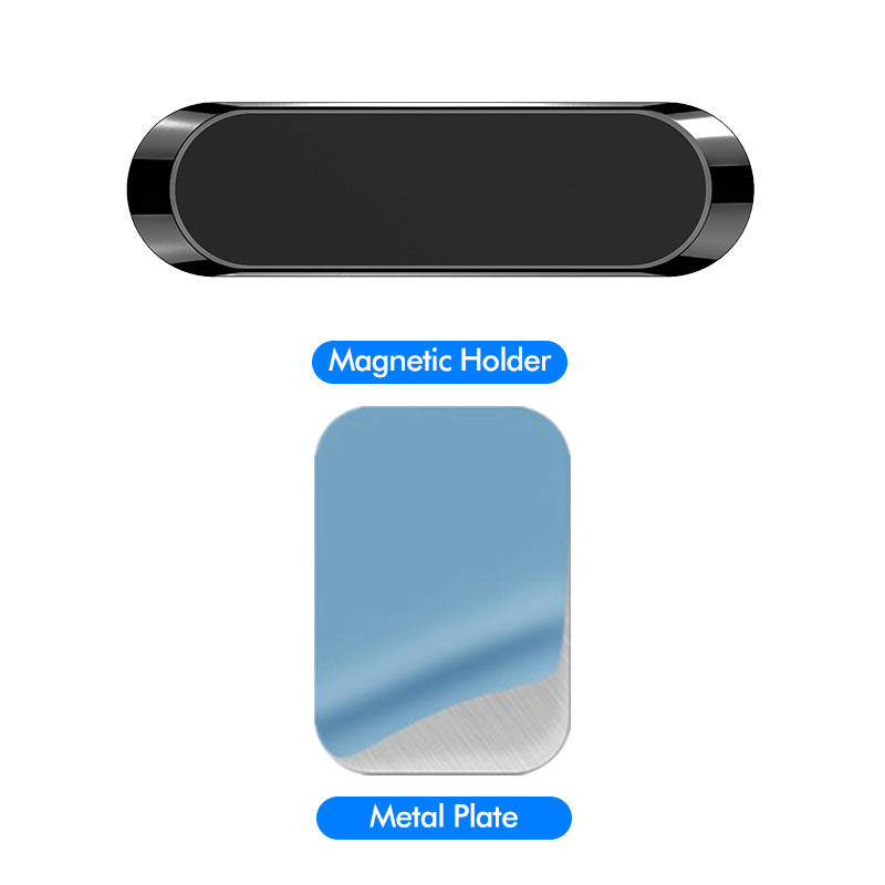 Flag Village Auto Tools F6 Strip Plate Magnetic Car Phone Holder Stand Magnet Holder For Phone In Car Mount Holder