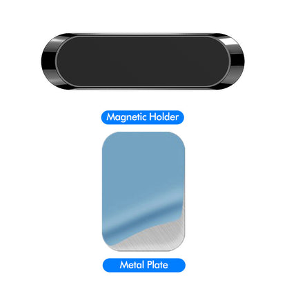 Flag Village Auto Tools F6 Strip Plate Magnetic Car Phone Holder Stand Magnet Holder For Phone In Car Mount Holder