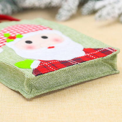 Flag Village Christmas felt cloth gift box non-woven bag