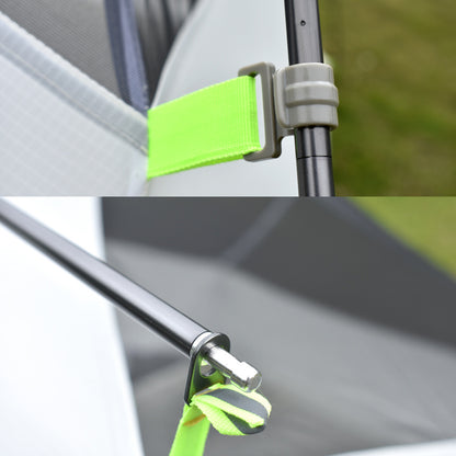 Flag Village Double Layer Anti-storm Four Seasons Aluminum Pole Tent Outdoor Camping Tent