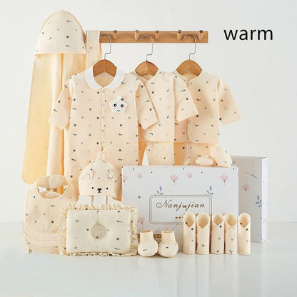 Flag Village Newborn Baby Clothes Thin Suit Baby Gift Box