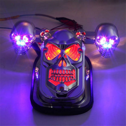 Flag Village Auto Tools Motorcycle electric car accessories ABS material LED taillights Modified taillights