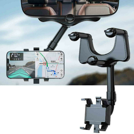 Flag Village Auto Tools Car Rearview Mirror Swivel Navigation Bracket
