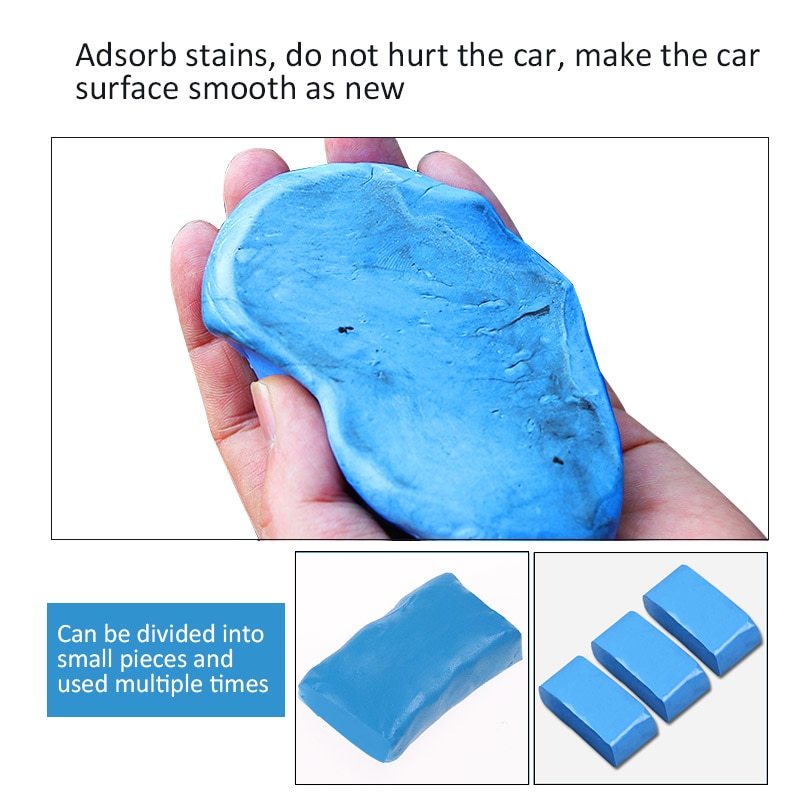 Flag Village Auto Tools Car Washing Mud Cleaning Car Sludge Desiccant Mud Clean Mud Washing Cleaning Mud Beauty Products 100g