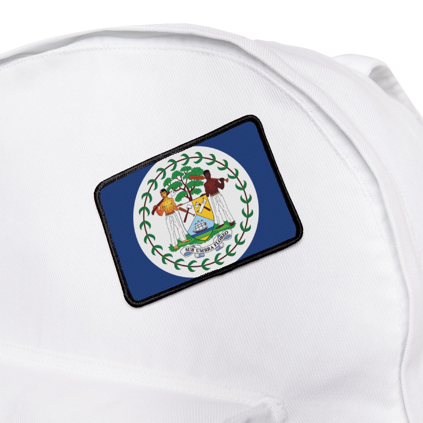 Flag Village Belize Flag Embroidery Iron-On Patches
