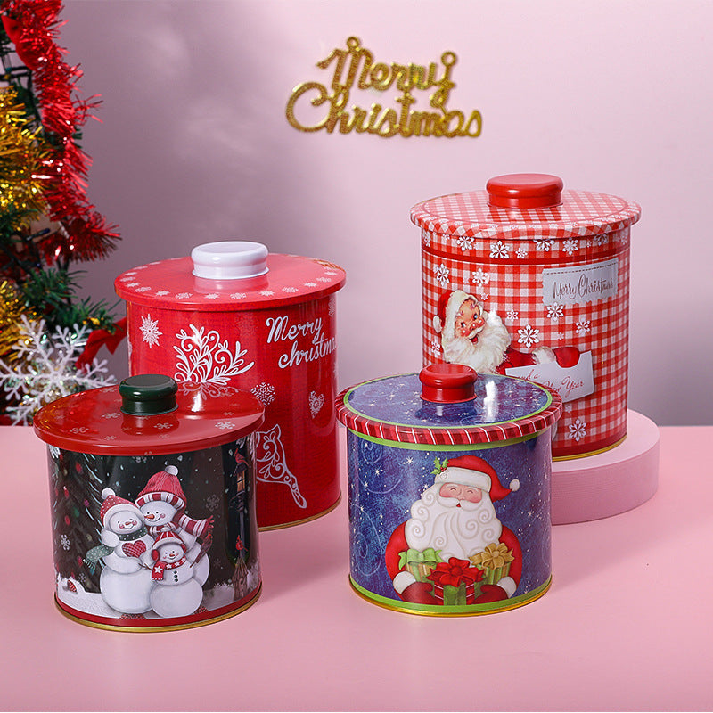 Flag Village Home Fashion Simple Christmas Printing Storage Box Two-piece Set