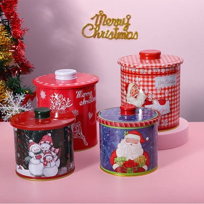 Flag Village Home Fashion Simple Christmas Printing Storage Box Two-piece Set