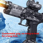 Flag Village Fire Rat Electric Water Pistol Cool Light Full Automatic Water Spray Gun Summer Toy Sports Entertainment Children Gifts AC223
