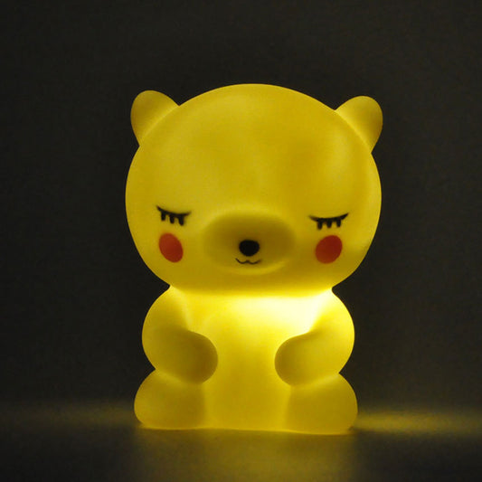 Flag Village Luminous Toys, Children's Room LED Lights, Bedside Lamp Decorations, Enamel New Creative Gifts