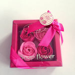 Flag Village 4 Rose Soap Flowers Gift Box For Valentine's Day
