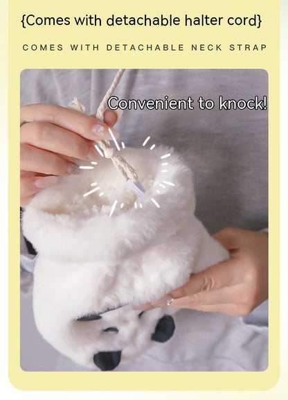 Flag Village Panda Peripheral Gifts Girlfriends Birthday Elements Practical Winter Warm New Years's Banquet Hand Box Christmas