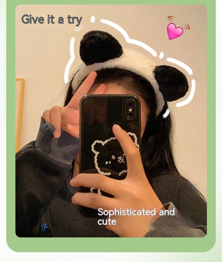 Flag Village Panda Peripheral Gifts Girlfriends Birthday Elements Practical Winter Warm New Years's Banquet Hand Box Christmas