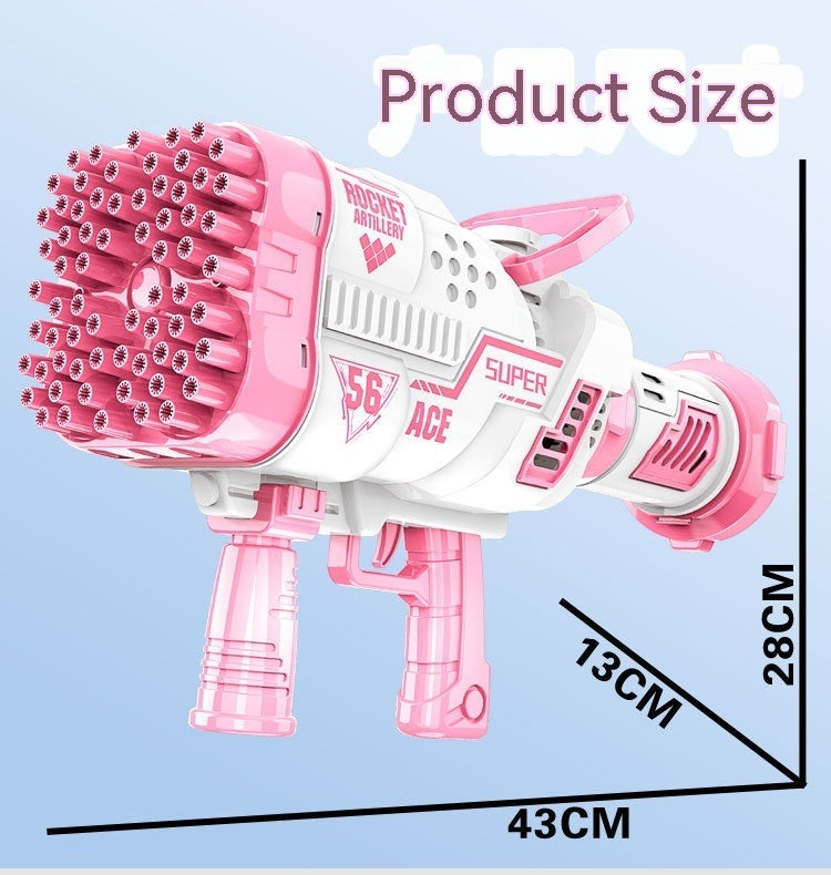 Flag Village Bubble Machine 68-hole Large Size Children's Birthday Gifts