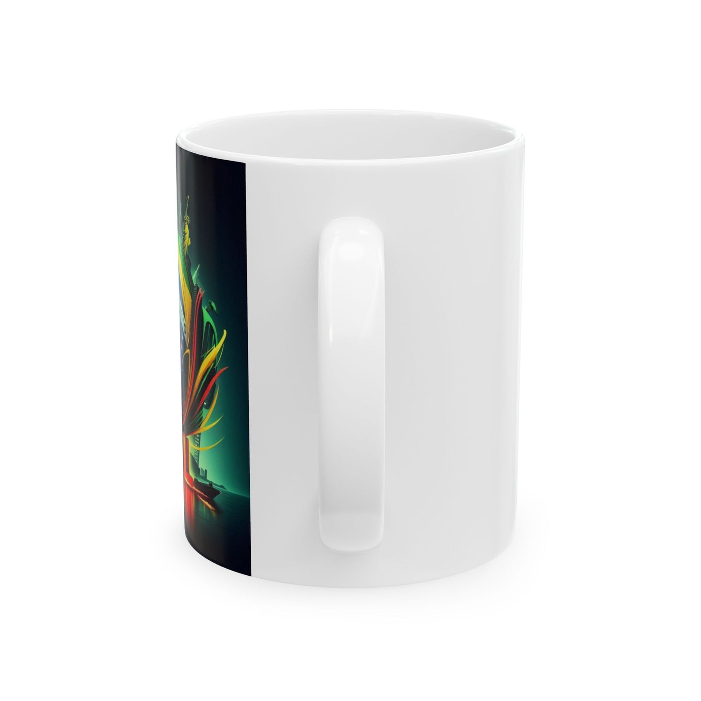 Flag Village BRAZIL Sporting Flag Ceramic Coffee Mug 11oz BRA0007