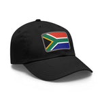Flag Village South Africa Flag Hat Cap with Leather Patch