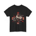 Flag Village UK Vintage Car Flag T-SHIRT Heavy Cotton Tee UK0024