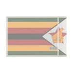 Flag Village Zimbabwe Flag 18" x 12" / 36" x 24" / 60" x 36"