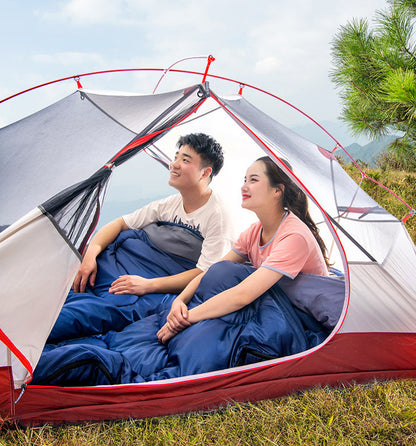 Flag Village Outdoor Camping Portable Warm Trip Sleeping Bag