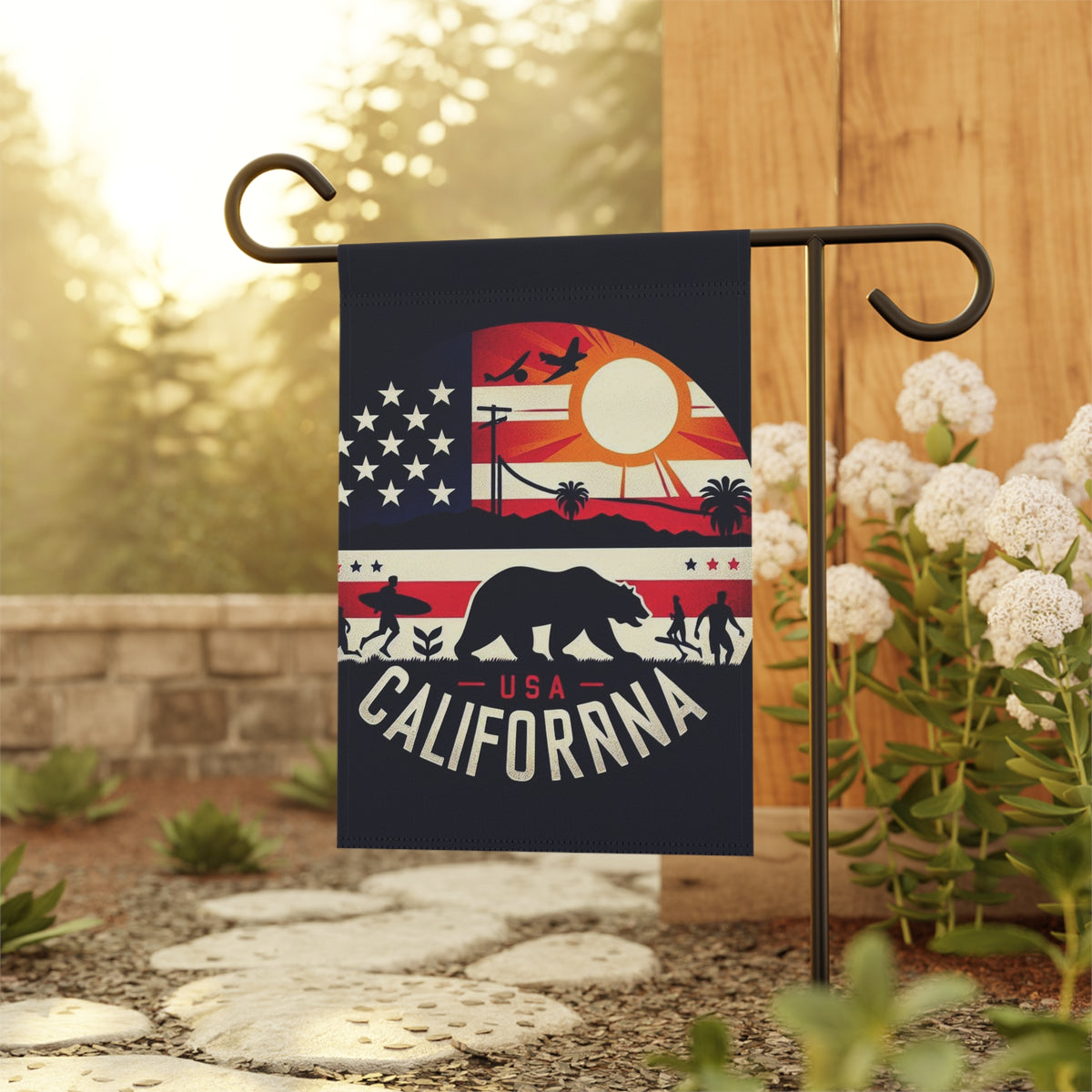 Flag Village California State Flag Sporting Garden & House Banner CA0002