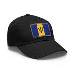 Flag Village Barbados Flag Hat Cap with Leather Patch