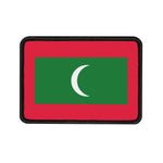 Flag Village Maldives Flag Embroidery Iron-On Patches