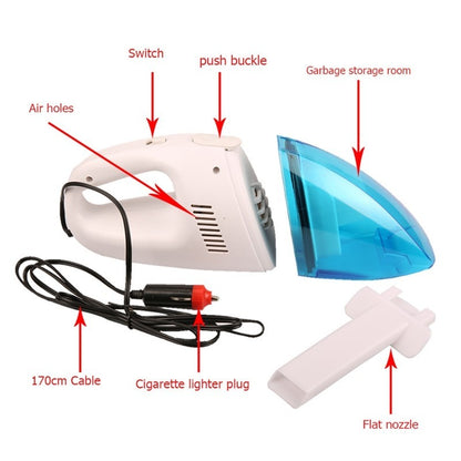 Flag Village Auto Tools Car Mini Vacuum Cleaner
