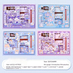 Flag Village 32K Journal Book Full Set Notebook Suit Gift Box
