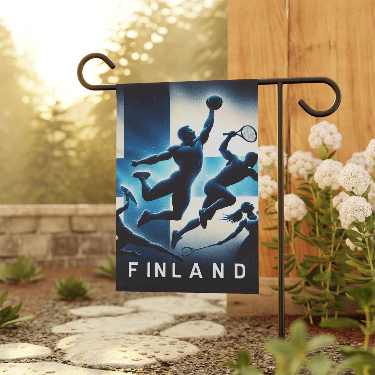 Flag Village Finland Flag Sporting Garden & House Banner FIN0003