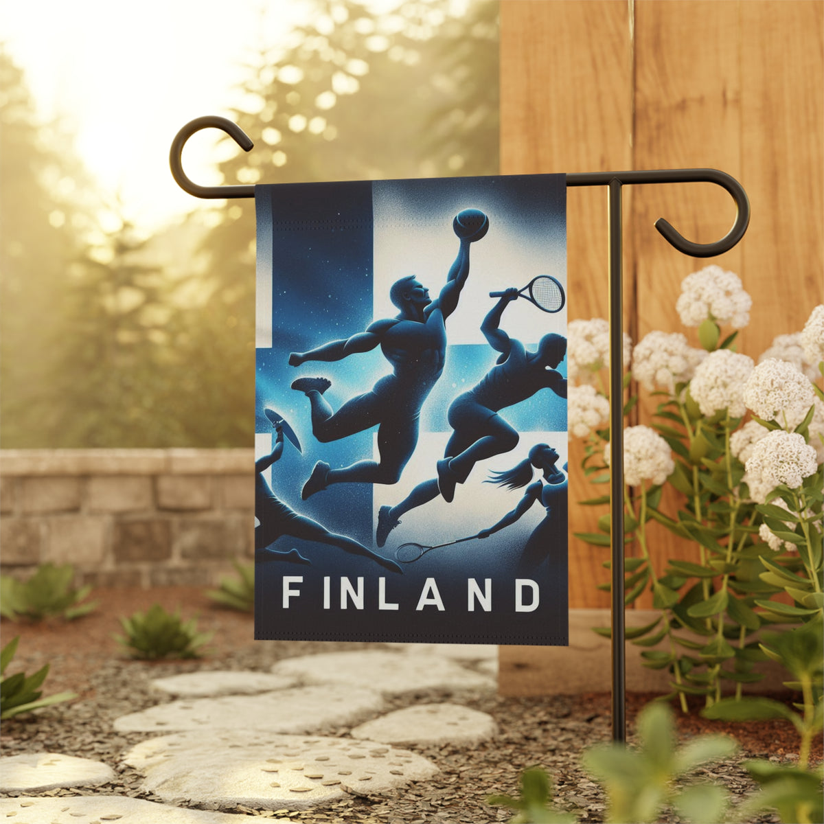Flag Village Finland Flag Sporting Garden & House Banner FIN0003