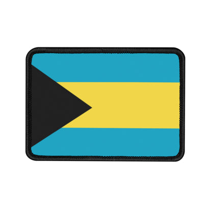 Flag Village Bahamas Flag Embroidery Iron-On Patches
