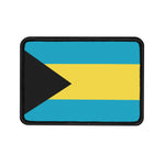 Flag Village Bahamas Flag Embroidery Iron-On Patches
