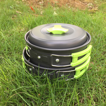 Flag Village Outdoor cookware 1-2 people camping cookware set