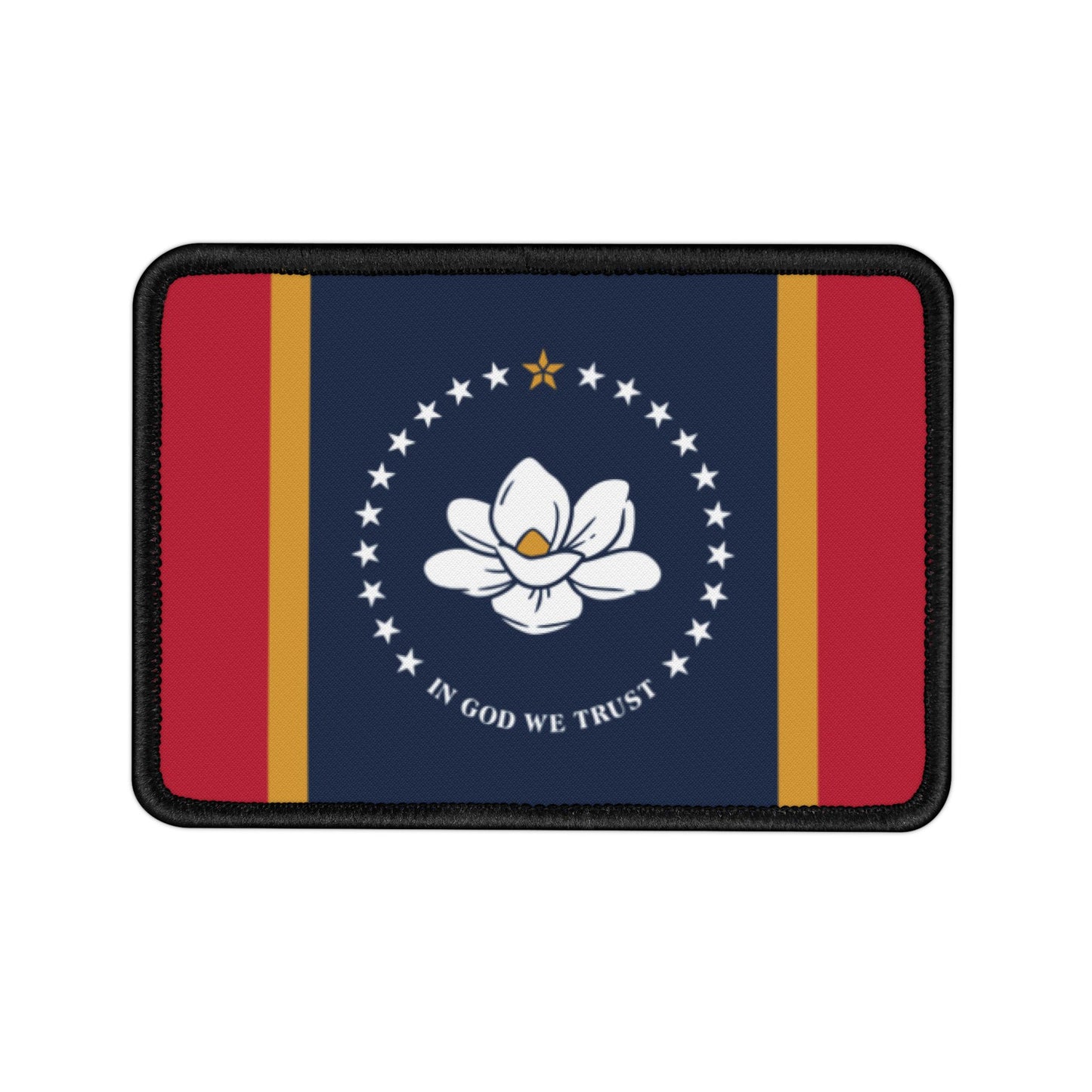 Flag Village Mississippi State Flag Embroidery Iron-On Patches