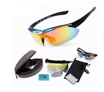 Flag Village Cycling glasses polarized windproof outdoor glasses